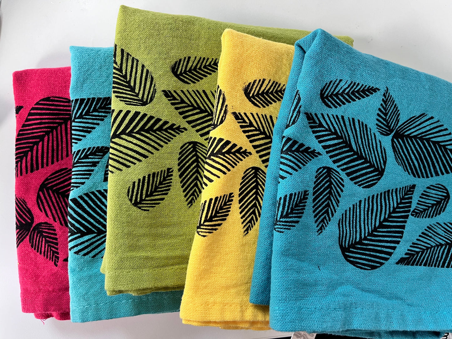 Tea Towels | Hand Block Printed