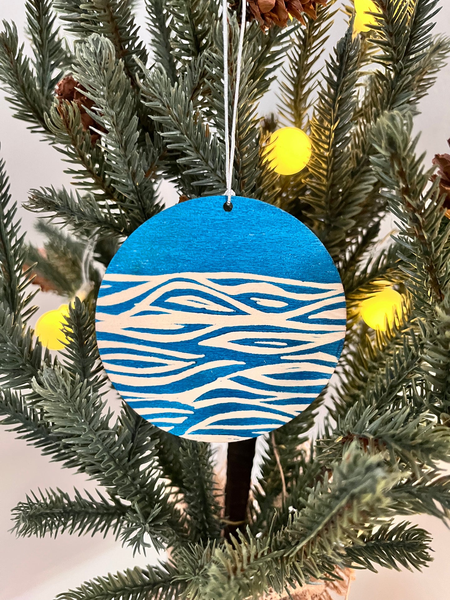 Ornaments | Hand Block Printed on Wood
