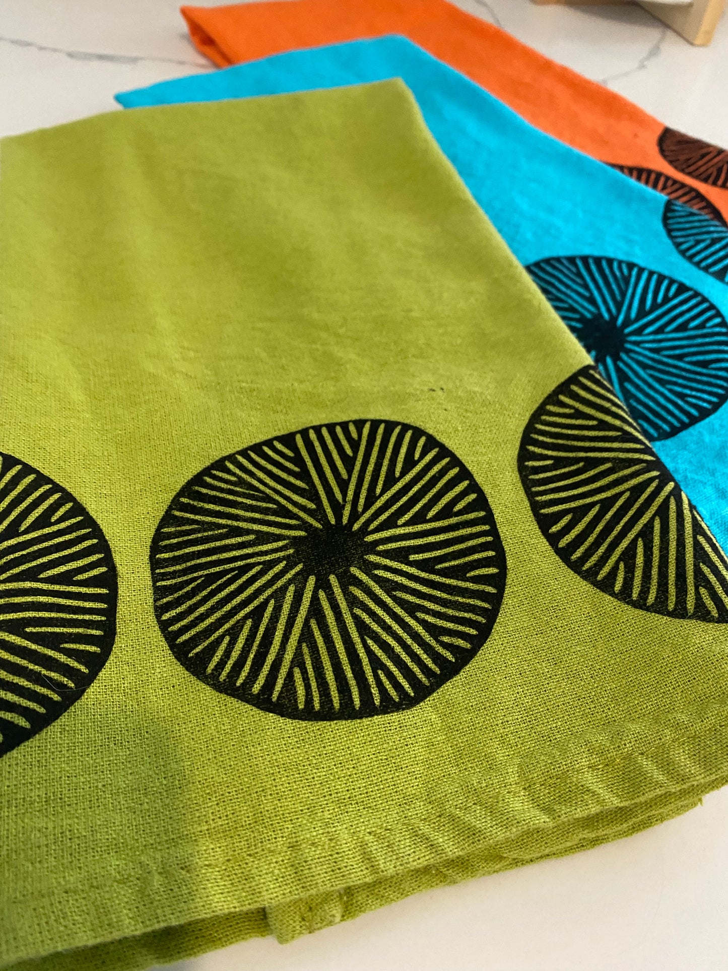 Tea Towels | Hand Block Printed