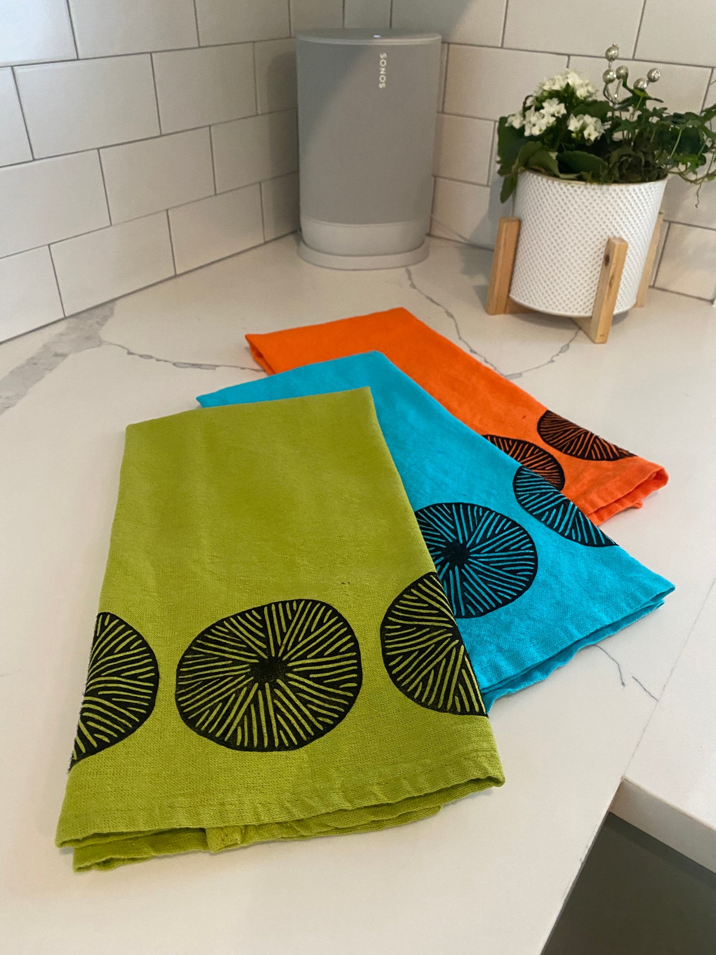Tea Towels | Hand Block Printed