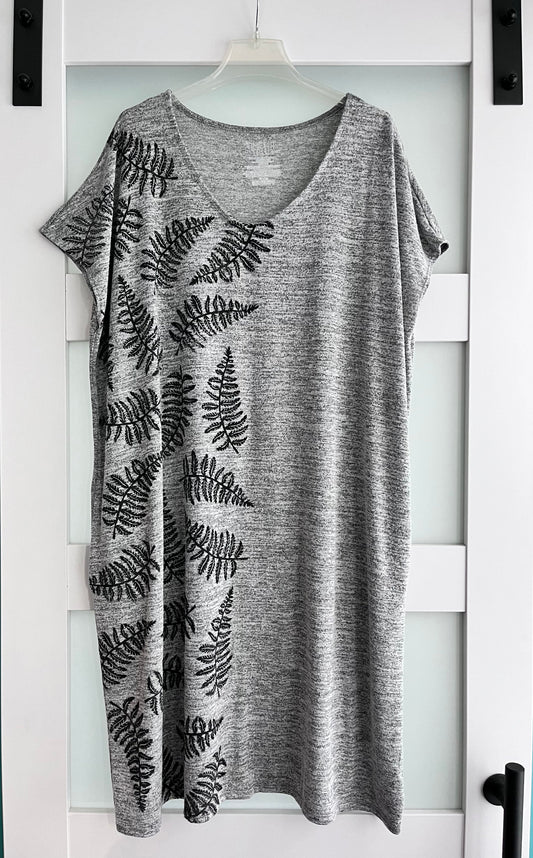 Size XL | Time & Tru Brand | Fern Print Sheath Dress