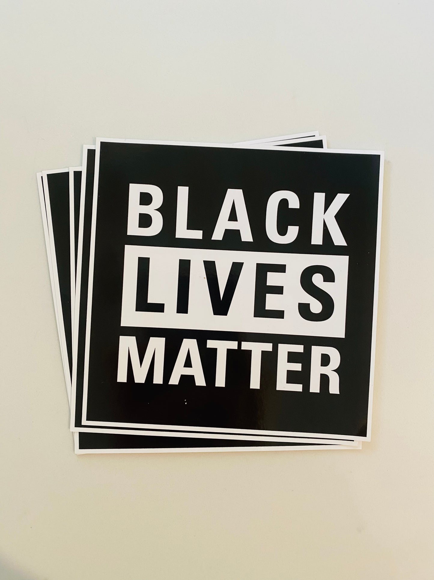 BLM Vinyl Window Cling