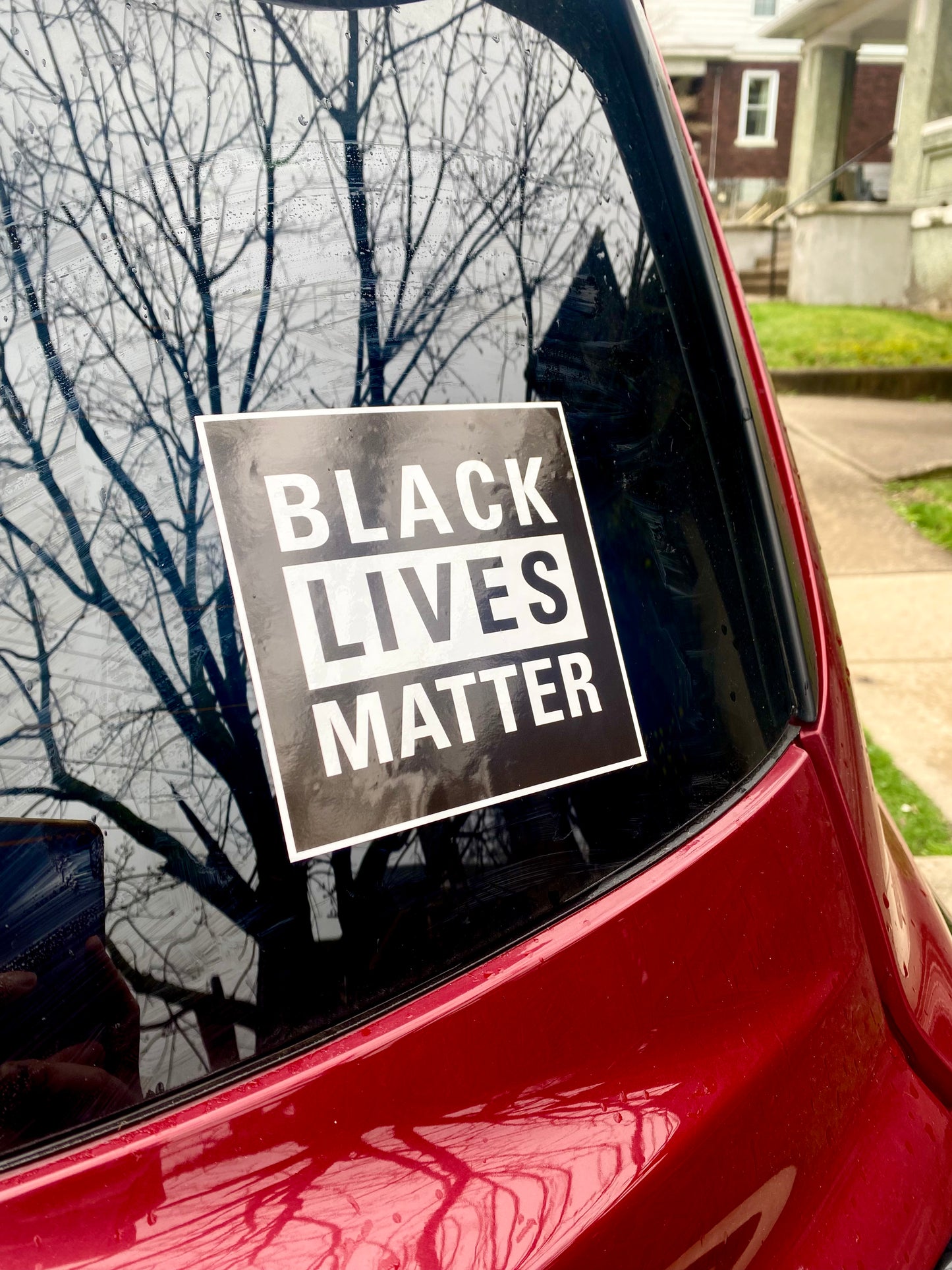 BLM Vinyl Window Cling